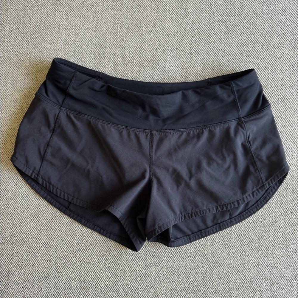 Black Lululemon Women's Athletic Shorts